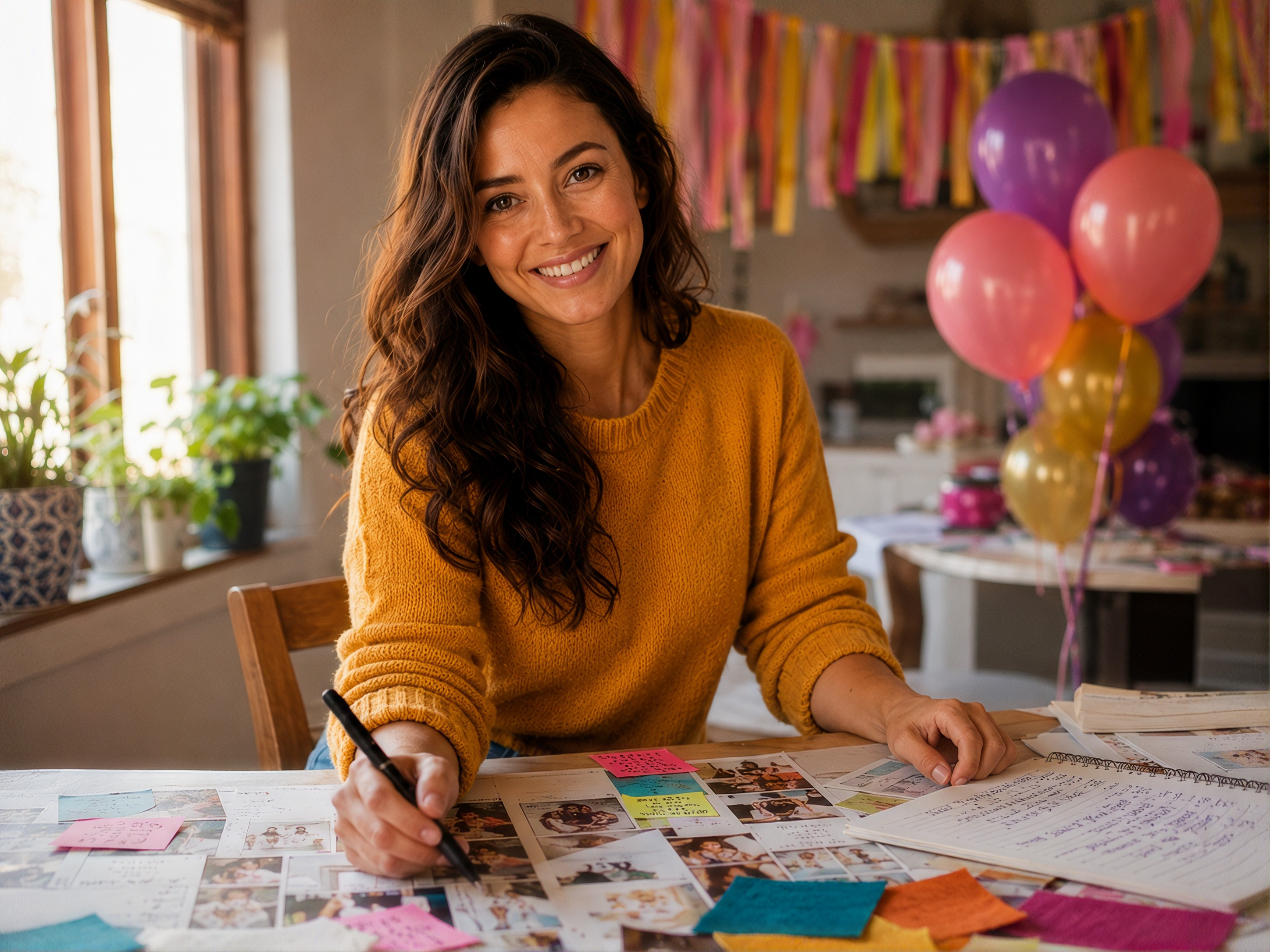Emma builds your party's scavenger hunt game